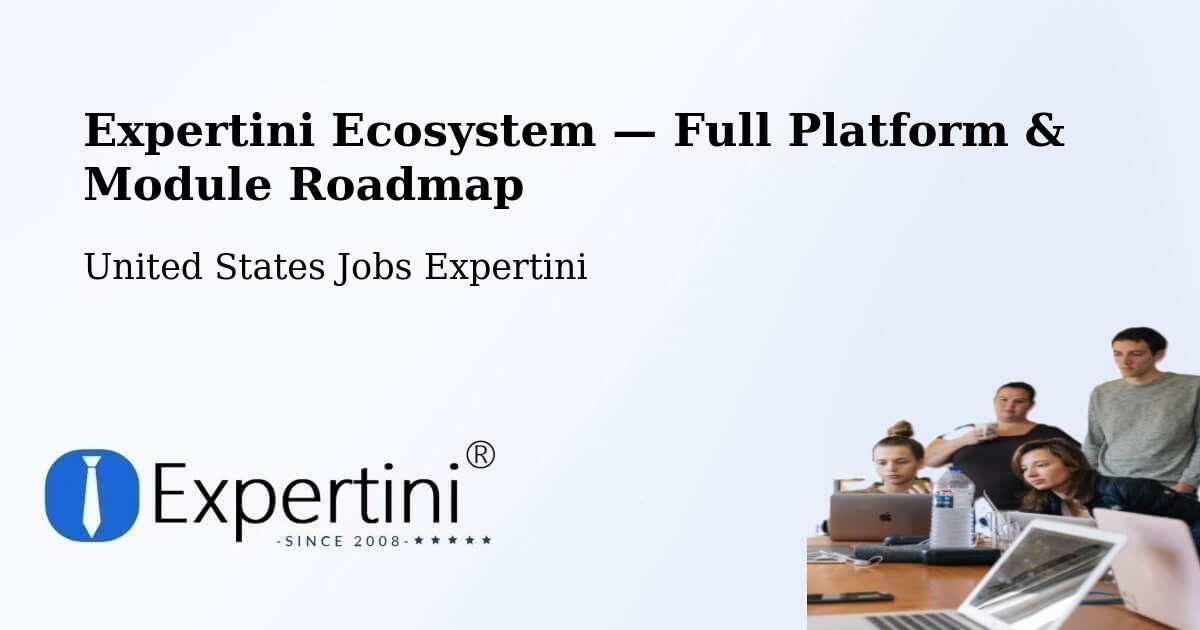 Expertini Ecosystem — Full Platform & Module Roadmap – Inman